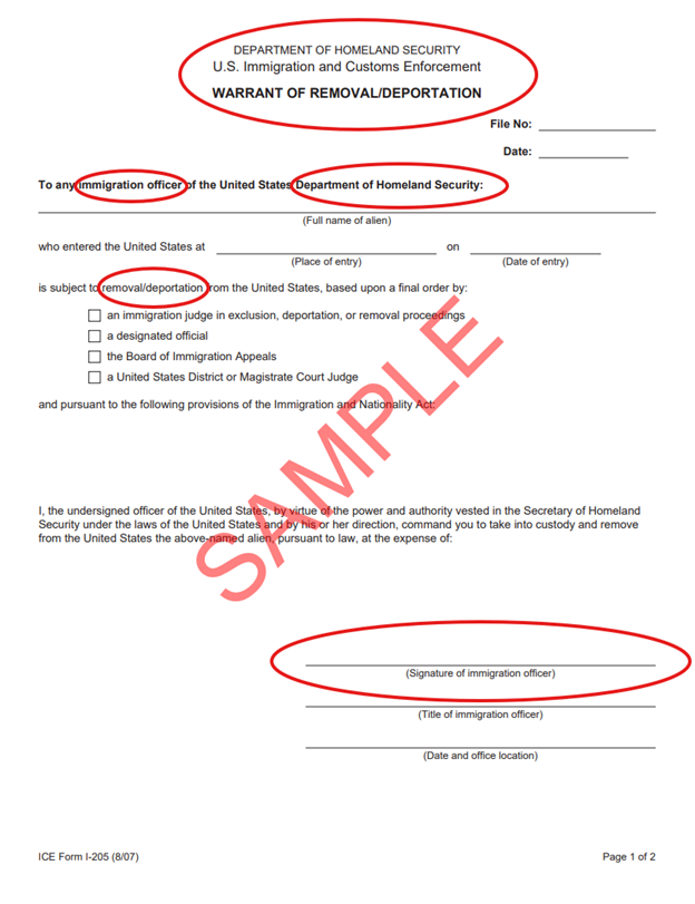 Know Your Rights Warrants NILC